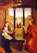WEYDEN, Rogier van der, St. Luke Painting the Virgin  Child